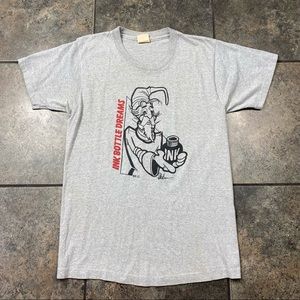 Rare VTG 80’s Ink Bottle Dreams by Michael E. Brown S/S T-Shirt Size Medium